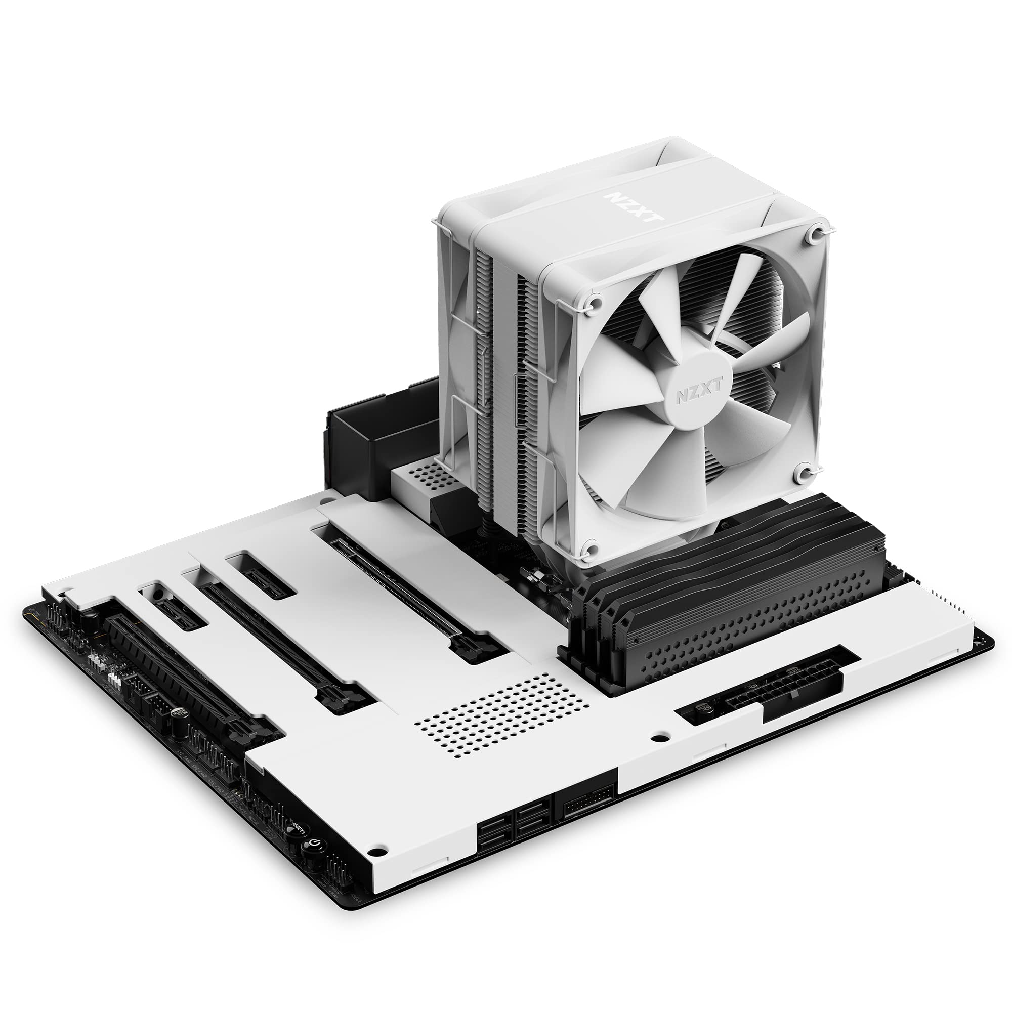Amazon.com: NZXT T120 CPU Air Cooler - RC-TN120-W1 - Conductive